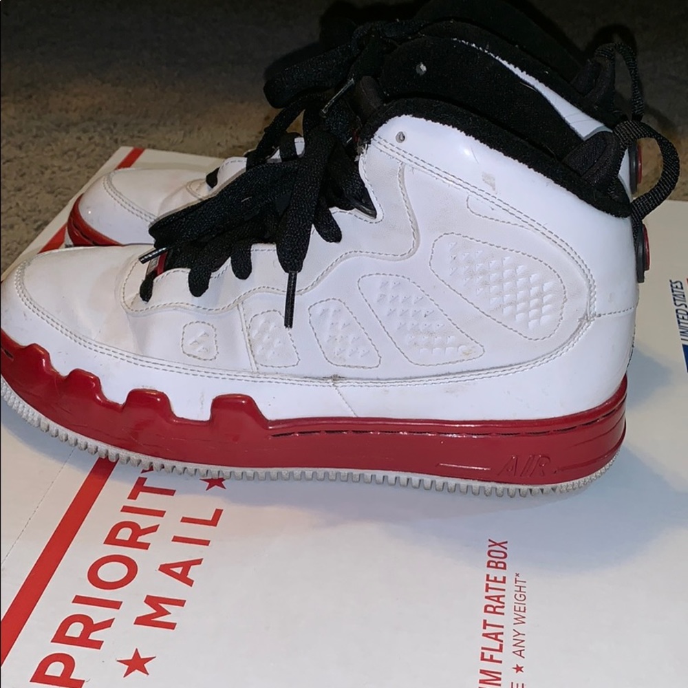 Jordan AJF 9 White Red GS 6.5Y